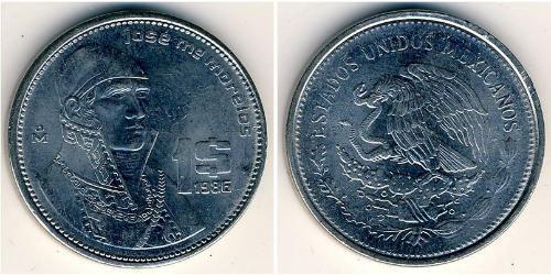 1 Peso 墨西哥  