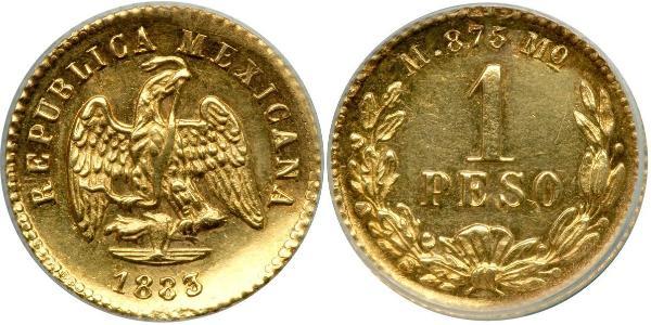 1 Peso 墨西哥 金 