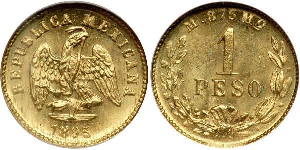 1 Peso 墨西哥 金 
