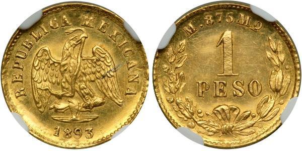 1 Peso 墨西哥 金 