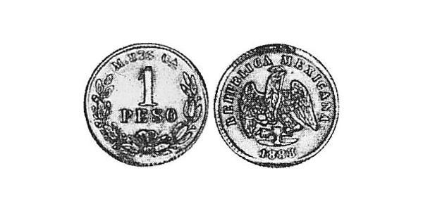 1 Peso 墨西哥 金 