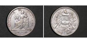 1 Peso 危地马拉 銀 