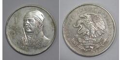 1 Peso 墨西哥 銀 