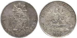 1 Peso 墨西哥 銀 