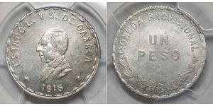 1 Peso 墨西哥 銀 