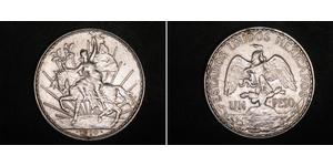 1 Peso 墨西哥 銀 