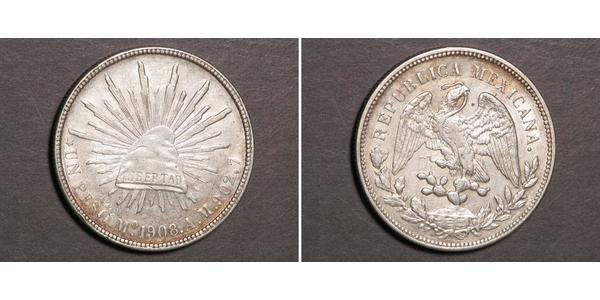 1 Peso 墨西哥 銀 