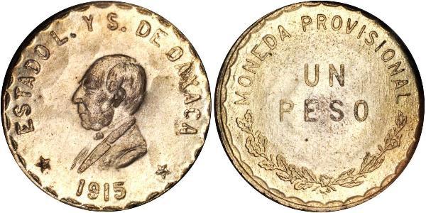1 Peso 墨西哥 銀 