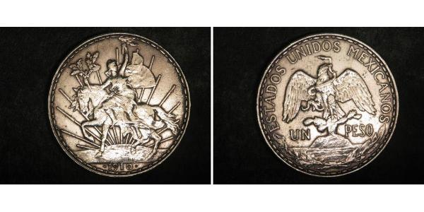 1 Peso 墨西哥 銀 