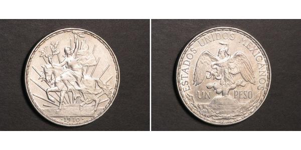 1 Peso 墨西哥 銀 