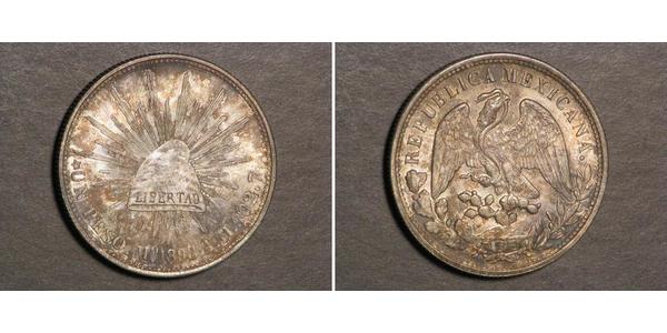 1 Peso 墨西哥 銀 