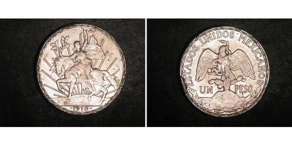 1 Peso 墨西哥 銀 