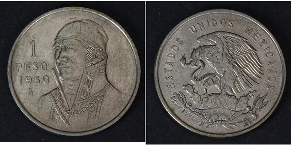 1 Peso 墨西哥 銀 