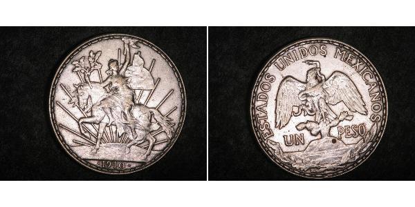 1 Peso 墨西哥 銀 