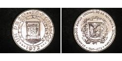 1 Peso 多明尼加 銀 