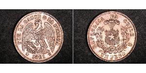 1 Peso 智利 銀 