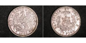 1 Peso 智利 銀 