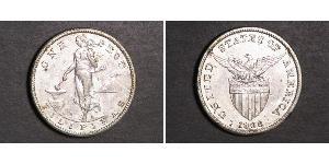 1 Peso 菲律宾 銀 