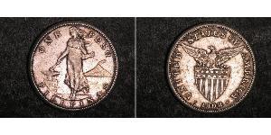 1 Peso 菲律宾 銀 