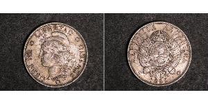 1 Peso 阿根廷 銀 