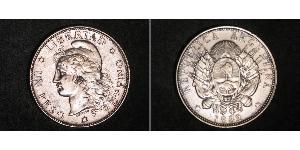1 Peso 阿根廷 銀 