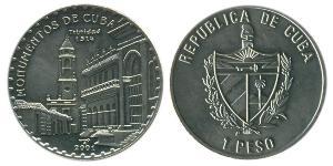 1 Peso Cuba 銅/镍 