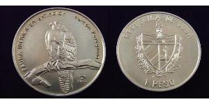 1 Peso Cuba 銅/镍 