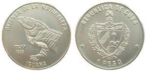 1 Peso Cuba 銅/镍 