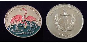 1 Peso Cuba 銅/镍 