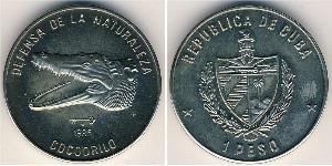 1 Peso Cuba 銅/镍 