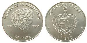 1 Peso Cuba 銅/镍 
