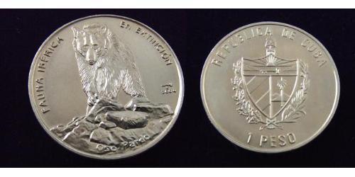 1 Peso Cuba 銅/镍 