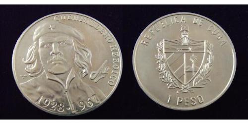 1 Peso Cuba 銅/镍 