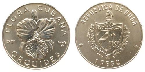 1 Peso Cuba 銅/镍 