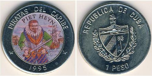 1 Peso Cuba 銅/镍 