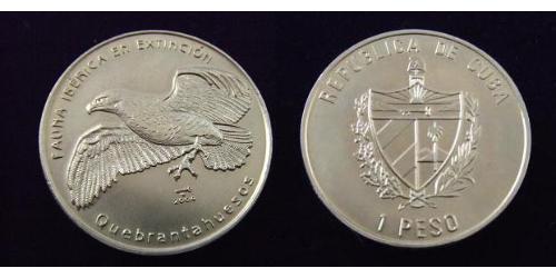 1 Peso Cuba 銅/镍 