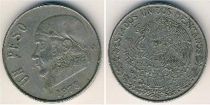 1 Peso 墨西哥 銅/镍 