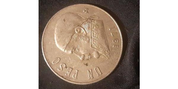 1 Peso 墨西哥 銅/镍 