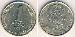 1 Peso 智利 镍/銅 