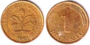 1 Pfennig Allemagne de l