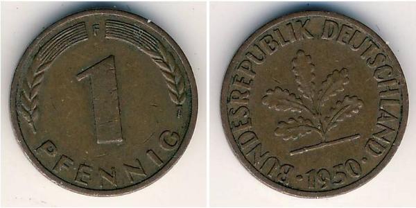 1 Pfennig Allemagne de l