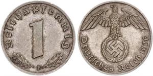 1 Pfennig Deutsches Reich (1933-1945) Bronze 