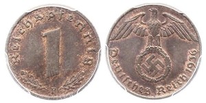 1 Pfennig Deutsches Reich (1933-1945) Bronze 
