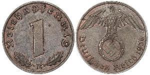 1 Pfennig Troisième Reich (1933-1945) Bronze 