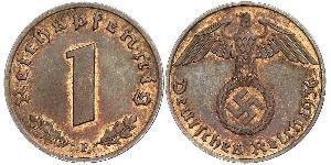 1 Pfennig Germania nazista (1933-1945) Bronzo 