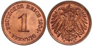 1 Pfennig Alemania Cobre 