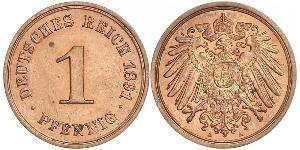 1 Pfennig Alemania Cobre 