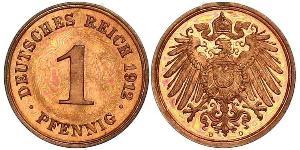 1 Pfennig Alemania Cobre 