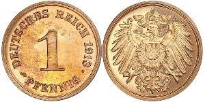 1 Pfennig Alemania Cobre 