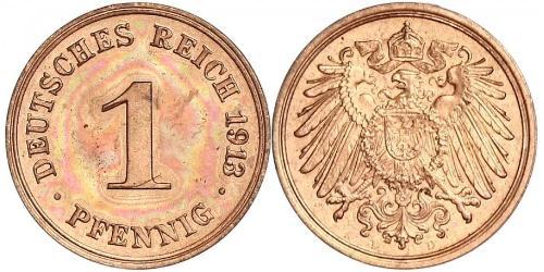 1 Pfennig Alemania Cobre 